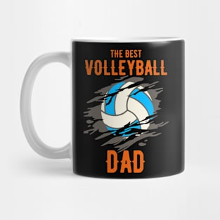 The Best Volleyball dad Mug